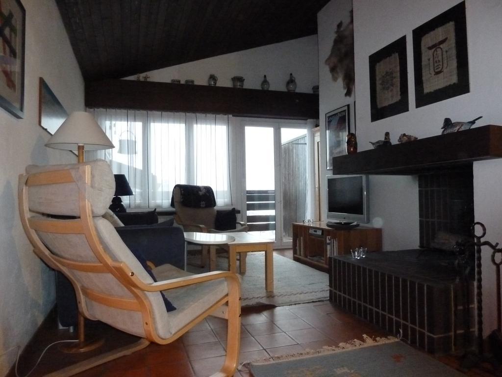 Ferienwohnung Murschetg Laax Camera foto